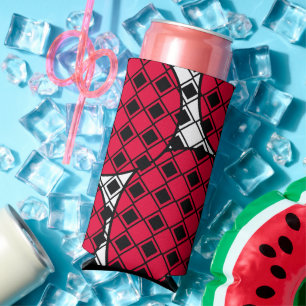 Pink Blob Harlequin Selters Dosenkühler