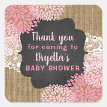 Pink Blogs danke Ihnen, dass Sie kommen Aufkleber