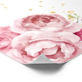 Pink Blonde Hair Princess 16 . Geburtstag Willkomm Poster (Ecke)