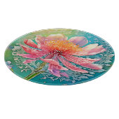 Pink Bloom Butterfly Dream Schneidebrett (Ecke)