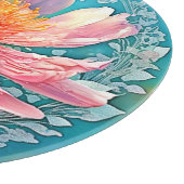 Pink Bloom Butterfly Dream Schneidebrett (Ecke)