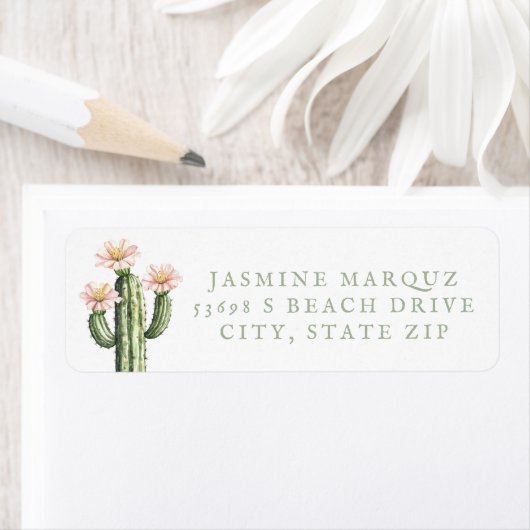 Pink Bloom Desert Cactus  (Insitu)