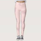 PINK BLOOM LEGGINGS (Vorderseite)
