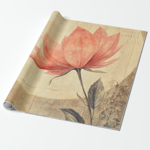 Pink Bloom & Moonlit Serenity Geschenkpapier