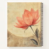 Pink Bloom & Moonlit Serenity Notizblock (Rückseite)