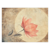 Pink Bloom & Moonlit Serenity Tischdecke (Vorderseite (Horizontal))