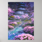 Pink Bloom Paradies Poster (Vorne)