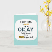 Pink Blooms Watercolor WIRD SCHNELL GUT. Karte (Gelbe Blume)