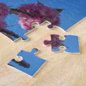 Pink Blossom, Blue Sky - Jigsaw Puzzle (Seite)
