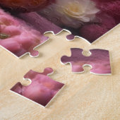 Pink Blossom Blume Buddha Meditation Puzzle (Seite)