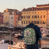 Pink Blossom Cascade  Bedruckter Rucksack