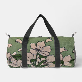 Pink Blossom Cascade Duffle Bag