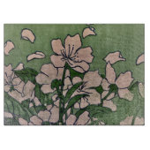 Pink Blossom Cascade  Schneidebrett (Vorderseite)