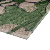 Pink Blossom Cascade  Schneidebrett (Ecke)