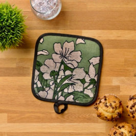 Pink Blossom Cascade  Topflappen