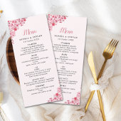 Pink Blossom – Elegant Sakura Flowers Wedding Programm