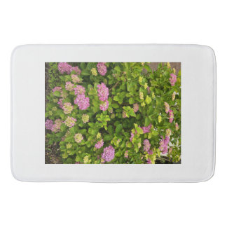 Pink Blossom Garden Bath Mat Badematte