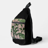 Pink Blossom Green  Crossbody Bag (Rechte Ecke)