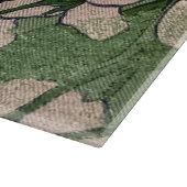 Pink Blossom Green Cutting Board Schneidebrett (Ecke)