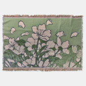 Pink Blossom Green   Decke (Vorderseite)