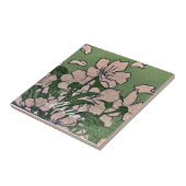 Pink Blossom Green Fliese (Seite)