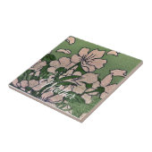 Pink Blossom Green Fliese (Seite)