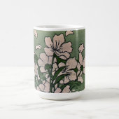 Pink Blossom Green Kaffeetasse (Mittel)