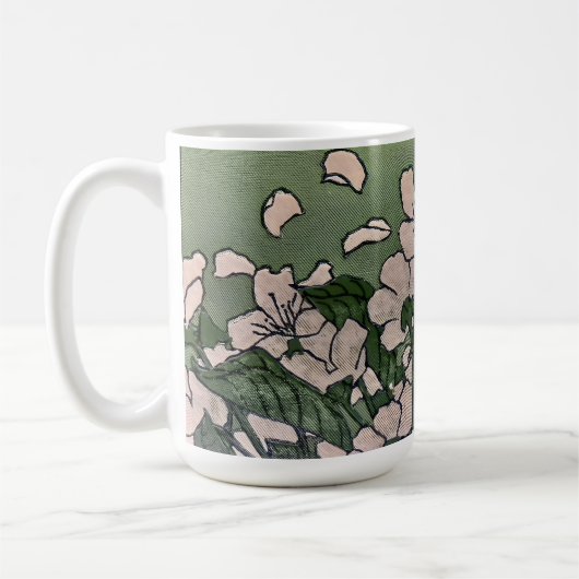 Pink Blossom Green Kaffeetasse (Links)