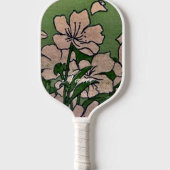 Pink Blossom Green Pickleball Schläger