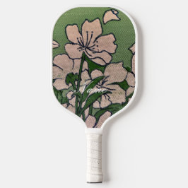 Pink Blossom Green Pickleball Schläger