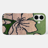 Pink Blossom Kaskade Handy Case (Rückseite (Horizontal))