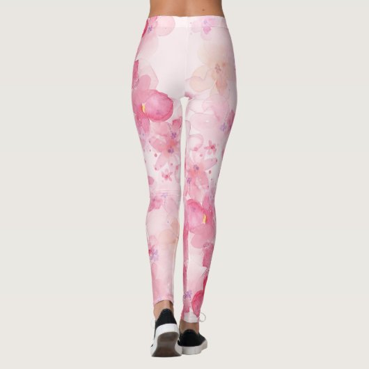 PINK BLOSSOM LEGGINGS (Rückseite)