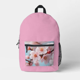 Pink Blossom Magic  Bedruckter Rucksack