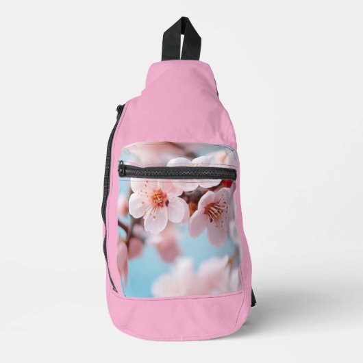 Pink Blossom Magic  Crossbody Bag (Vorderseite)