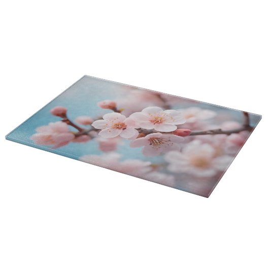 pink Blossom Magic Cutting Board Schneidebrett (Ecke)