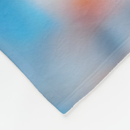 Pink Blossom Magic Fleecedecke (Ecke)