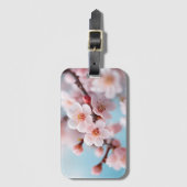 Pink Blossom Magic Gepäckanhänger (Vorderseite Vertikal)