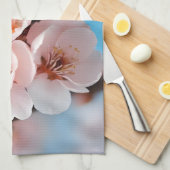 Pink Blossom Magic Geschirrtuch (Viertel Falte)