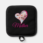 Pink Blossom Magic Topflappen (Vorderseite)