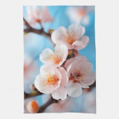 Pink Blossom Magie Geschirrtuch (Vertikal)