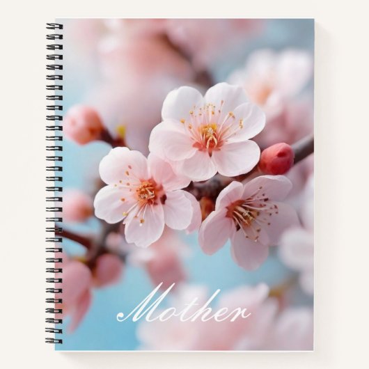 Pink Blossom Magie Notizblock (Vorderseite)