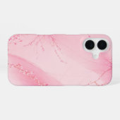 Pink Blossom Mist Phone Case iPhone 16 Hülle (Rückseite (Horizontal))