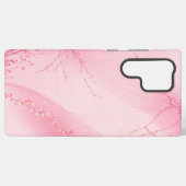 Pink Blossom Mist Phone Case Samsung Galaxy Hülle (Rückseite (Horizontal))