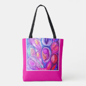 Pink&Blossom: Tragetasche Tasche (Rückseite)