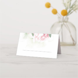 Pink Blossom Vintage Wedding Platzkarte