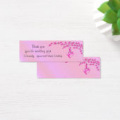 Pink Blossom Wedding Danke (Schreibtisch)