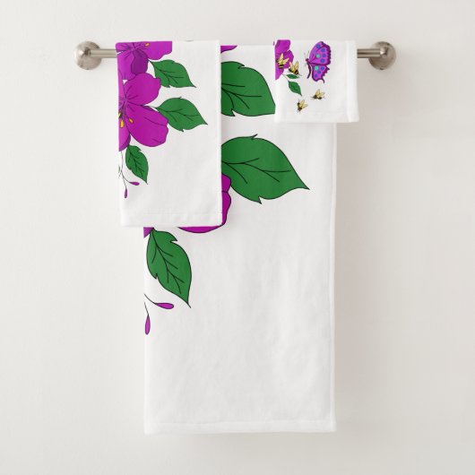 Pink Blossom with Badhandtuch Set (Insitu)