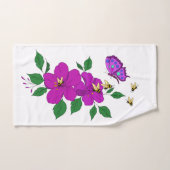 Pink Blossom with Badhandtuch Set (Handtuch)