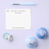 Pink Blossom Women's Prayer Request Card Flyer (Einzeln)