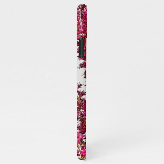 PINK-BLOSSOME AUF STEM iPhone HÜLLE (Rechte Seite)